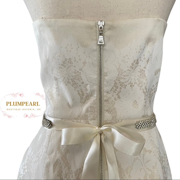 An Original Milly of New York Vintage Custom wedding gown - Picture 10 of 16